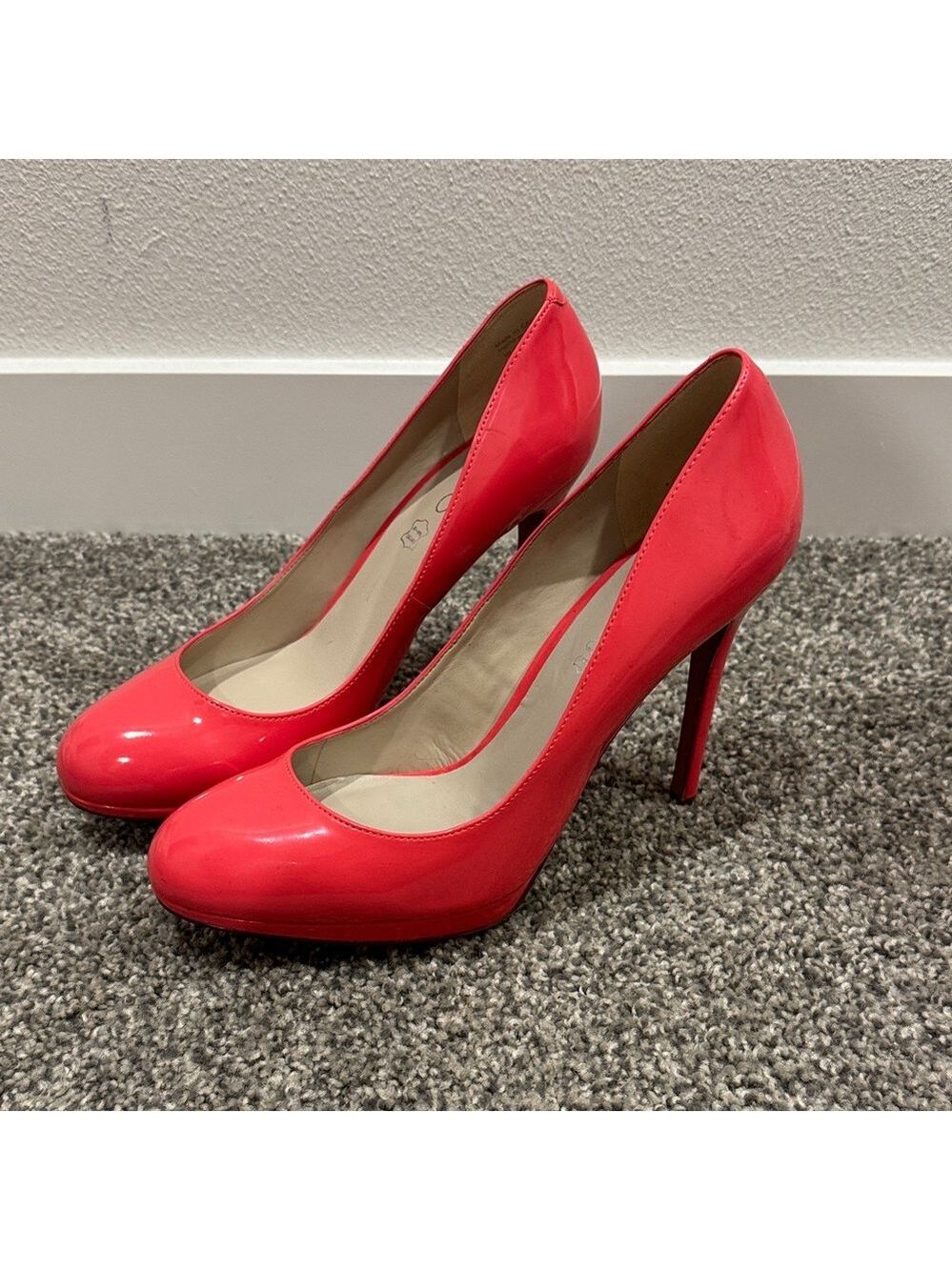 Elegant Coral Women's Heels